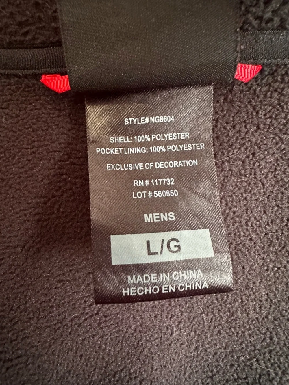 Gerry Weber Men’s‎ Black Heavy Waffle Knit Fleece Lined Zip Up Jacket Large EUC